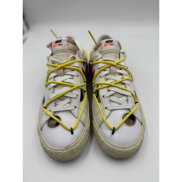 Size 8 - Nike Off-White x Blazer Low White University Red NBS259